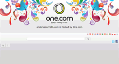 Desktop Screenshot of andersedenroth.com